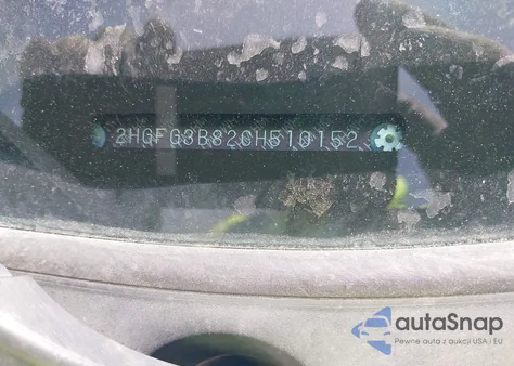 2012 Honda Civic Ex из США, поврежденный, VIN 2HGFG3B82CH510152